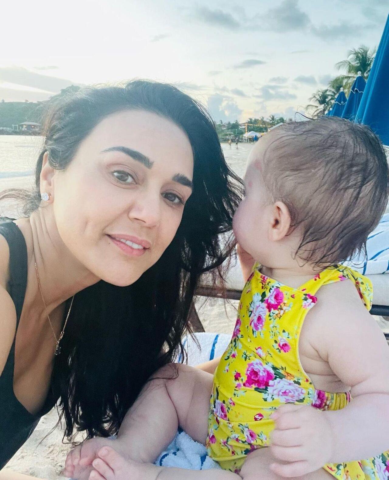 Gia Goodenough
Gia Goodenough is Preity Zinta and Gene Goodenough's daughter. She has a twin brother named Jai. They were born via surrogacy in 2021